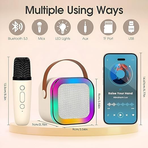 FunSing™ Portable Karaoke Speaker | ⭐️⭐️⭐️⭐️ 4.9/5 Rated | 47,800+ Happy Customers