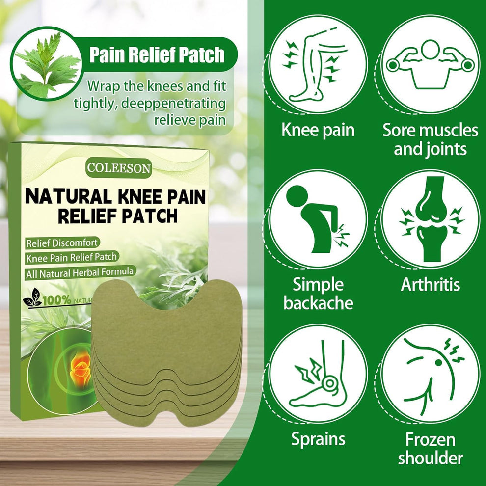 HealPatch™ - Herbal Knee Pain Relief Patches | ⭐️⭐️⭐️⭐️⭐️ 4.9/5 Rated