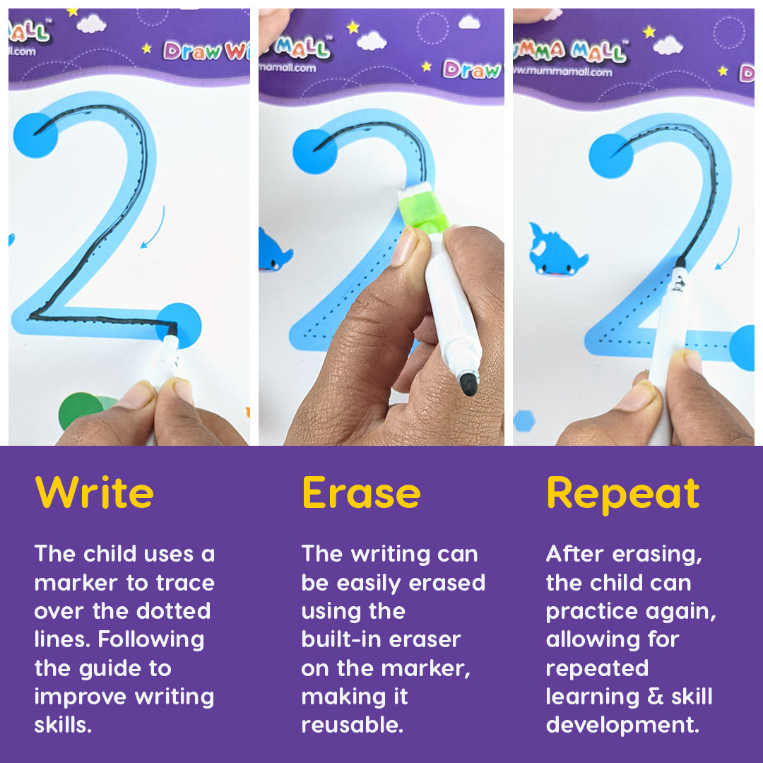 Kids Reusable Art & Activity Playbook + (FREE Learning 2000+ pages PDF for kids🧒)